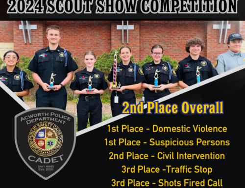 BSA Scout Show Law Enforcement Exploring Competition