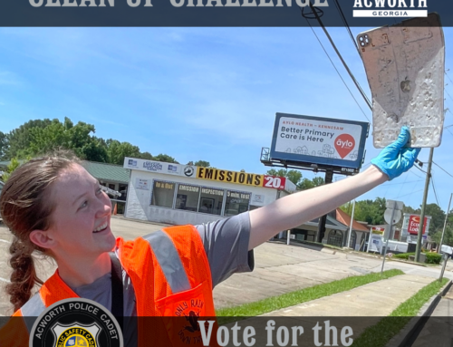 🚮✨ Acworth Clean-Up Challenge – Vote for the Most Unique Find! ✨🚮