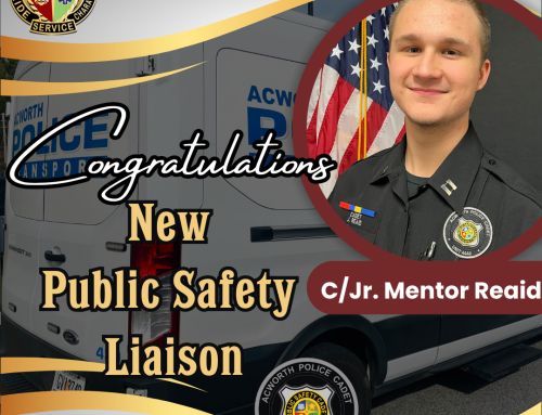 Cadet Junior Mentor Reaid – Selected as a Public Safety Liaison